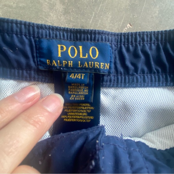 Polo Ralph Lauren Boys Swimsuit Swim Trunk, 4T - Picture 3 of 6